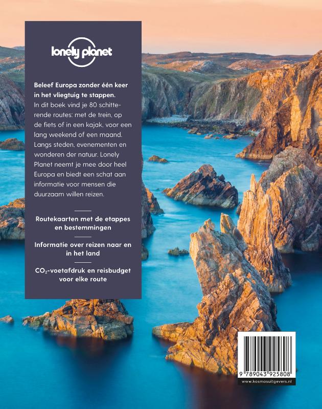 80 Duurzame reizen / Lonely Planet achterkant