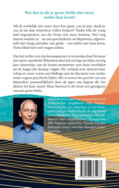 De jas met alle kleuren achterkant