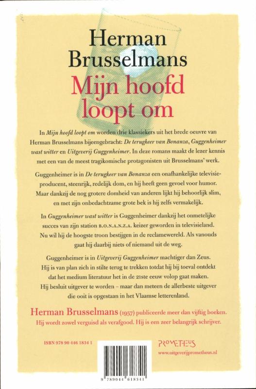 Mijn hoofd loopt om / Guggenheimer / 1-3 achterkant