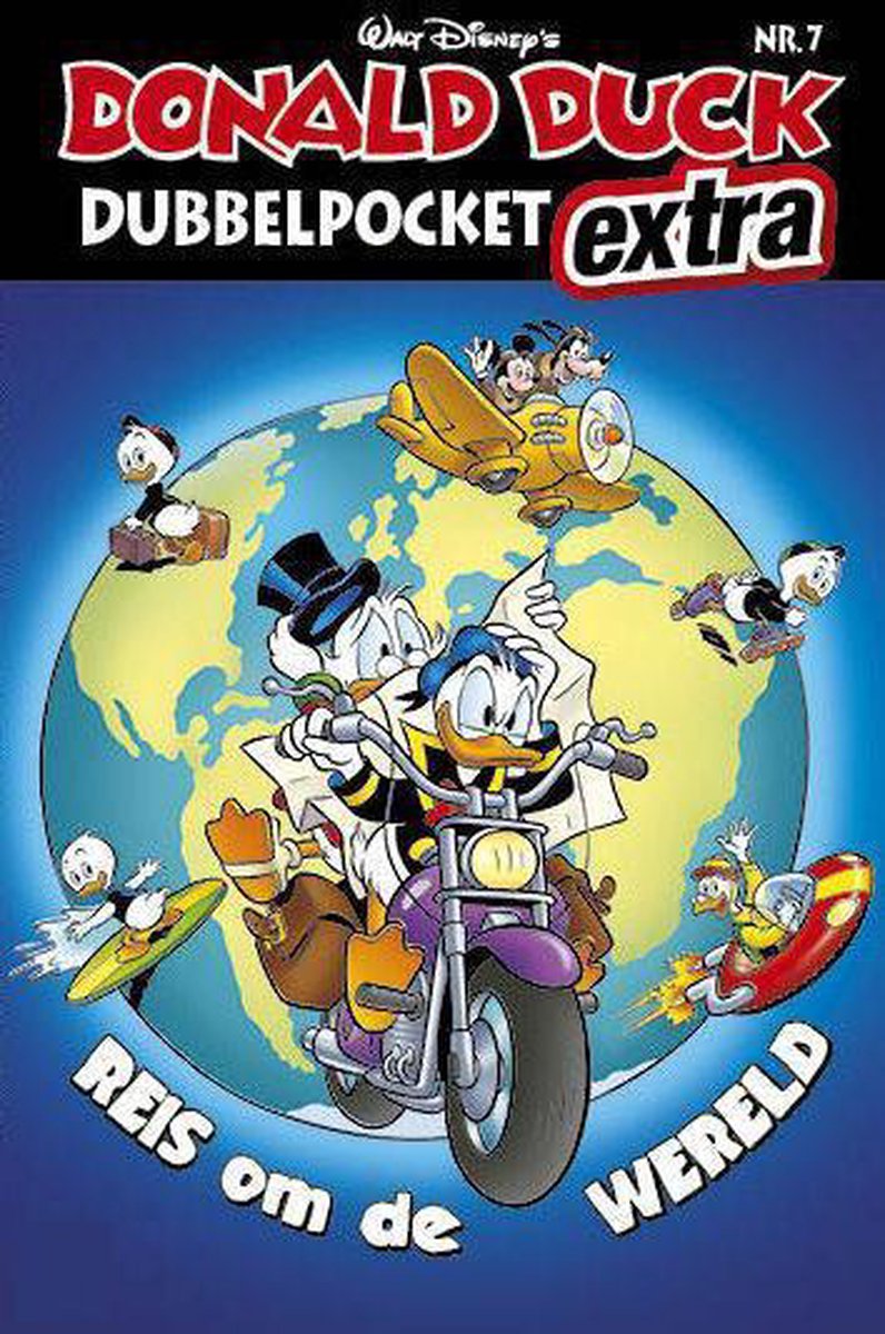 Walt Disney Reis Om De Wereld / Donald Duck Dubbelpocket / Thema 7