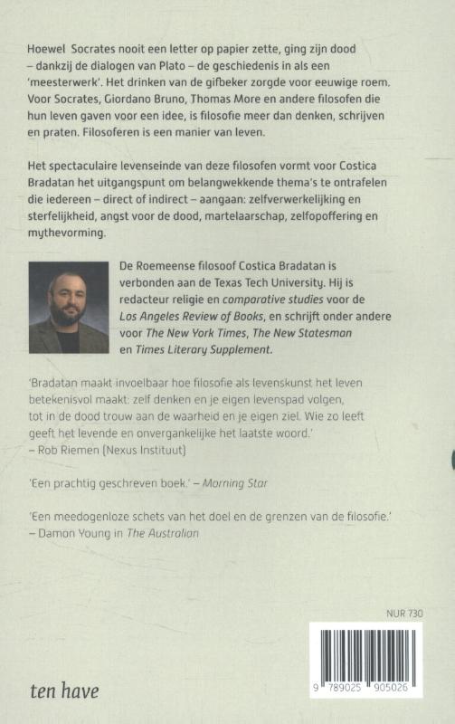 Sterven voor een idee Sterven voor een idee achterkant