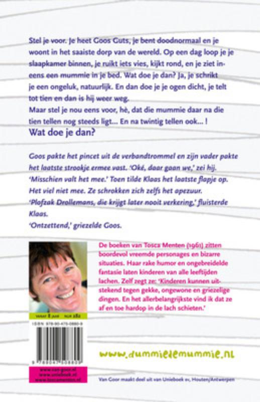 Dummie de mummie en de gouden scarabee / Dummie de mummie / 1 Dummie de mummie en de gouden scarabee / Dummie de mummie / 1 achterkant