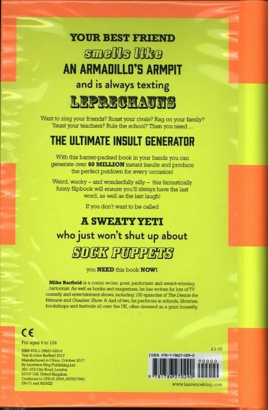 Ultimate Insult Generator achterkant