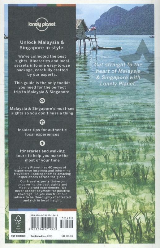 Lonely Planet Best of Malaysia & Singapore achterkant