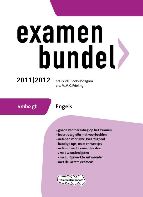 Examenbundel  Engels vmbo-GT 2011/2012
