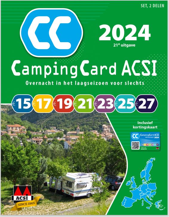 CampingCard ACSI 2024 Nederlands / ACSI Campinggids