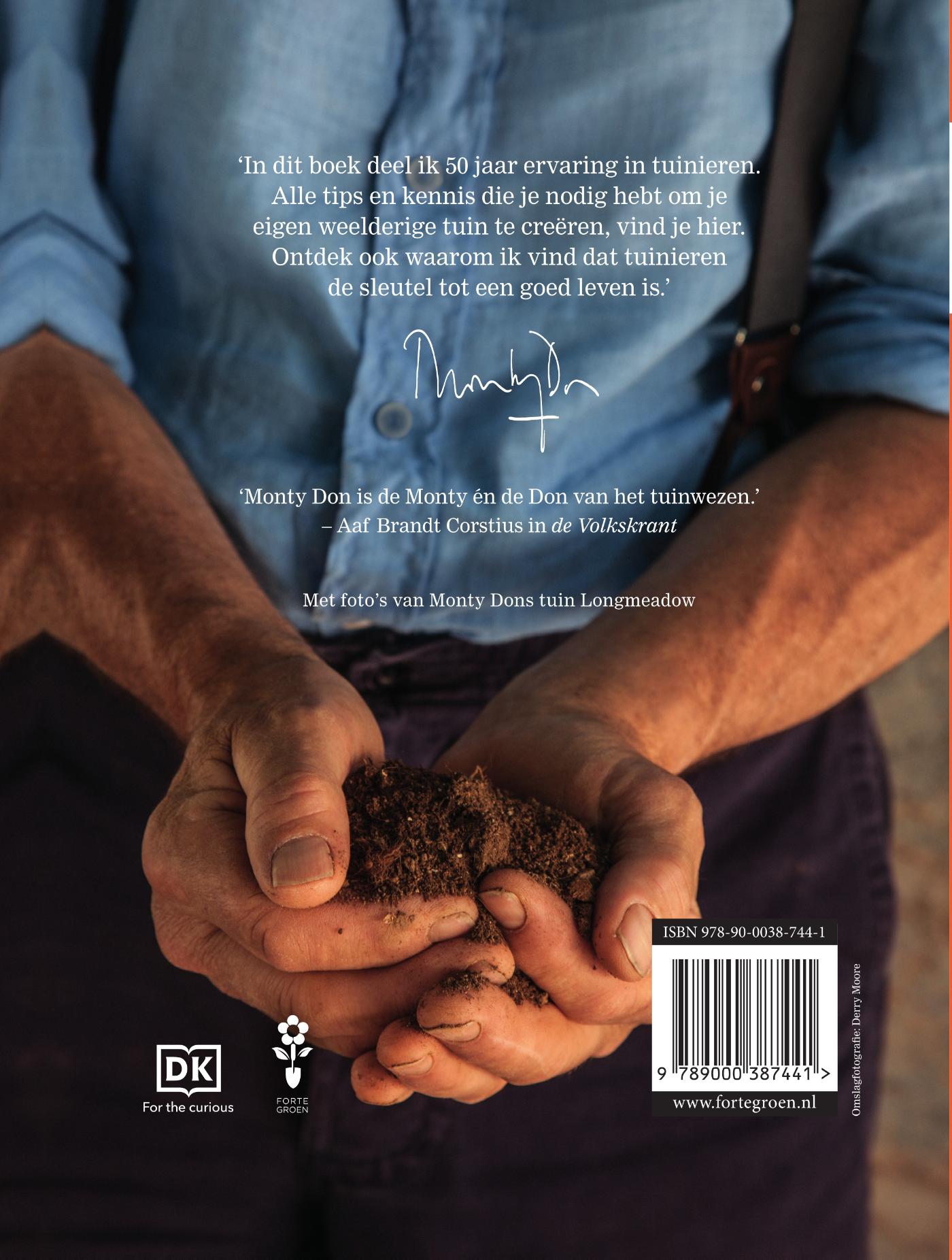 Over tuinieren achterkant