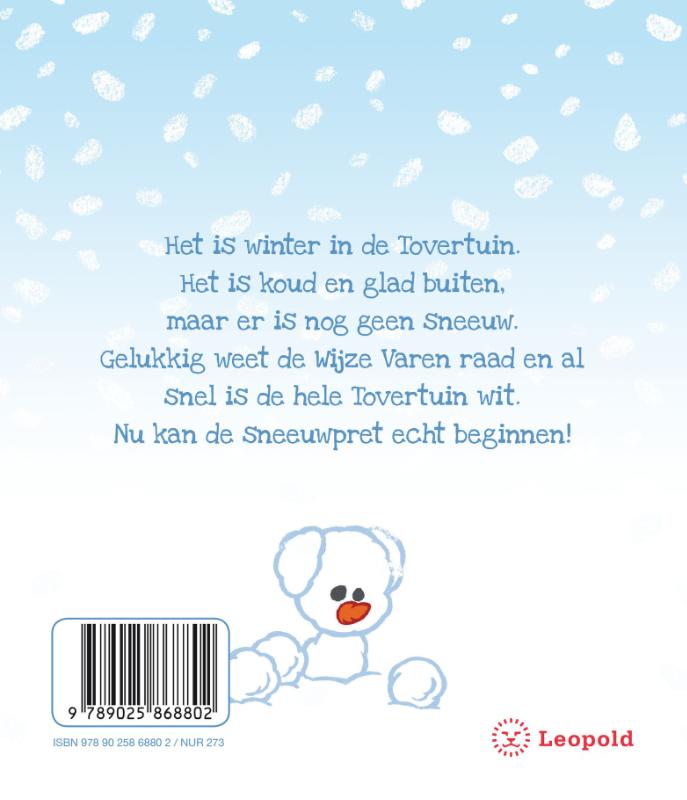 Sneeuwpret / Woezel & Pip Sneeuwpret / Woezel & Pip achterkant