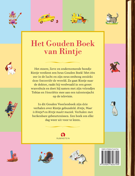 Het Gouden Boek van Rintje / Gouden Voorleesboeken Het Gouden Boek van Rintje / Gouden Voorleesboeken achterkant