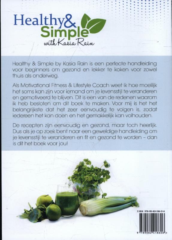 Healthy & Simple with Kasia Rain achterkant