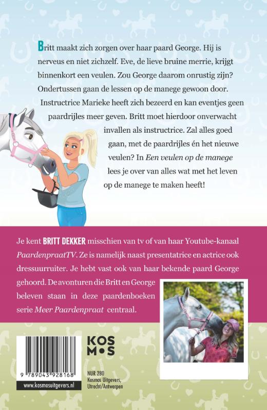 Een veulen op de manege / Meer paardenpraat / 1 Een veulen op de manege / Meer paardenpraat / 1 achterkant