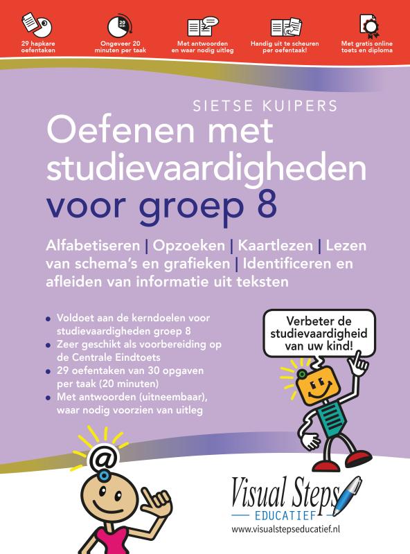 Oefenen met studievaardigheden voor groep 8