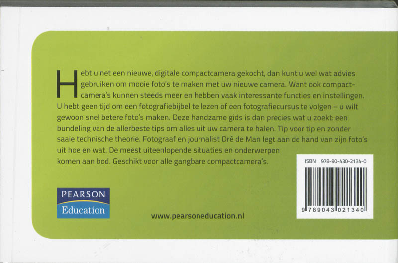 Tips voor het fotograferen met een compactcamera achterkant