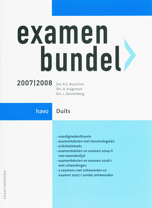 Examenbundel Havo Duits