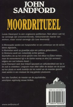 Moordritueel / Lucas Davenport / 3 achterkant