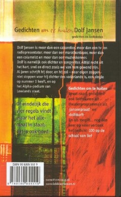 Gedichten om te huilen achterkant