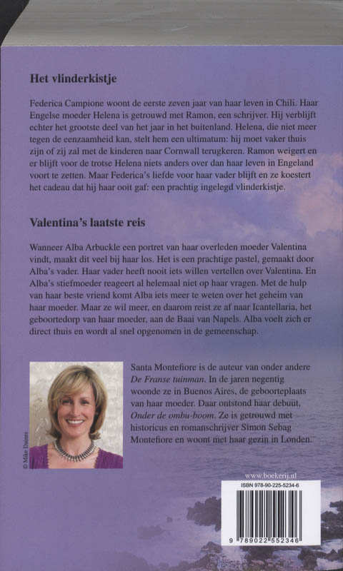 Vlinderkistje/Valentina's laatste reis achterkant