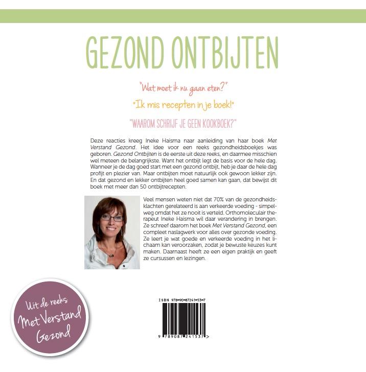 Gezond ontbijten / Met verstand gezond achterkant