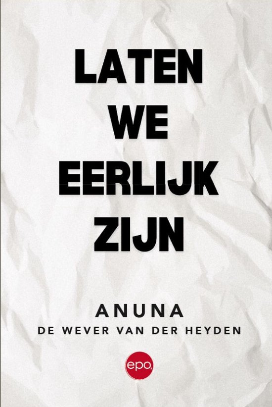 Anuna De Wever Laten We Eerlijk Zijn