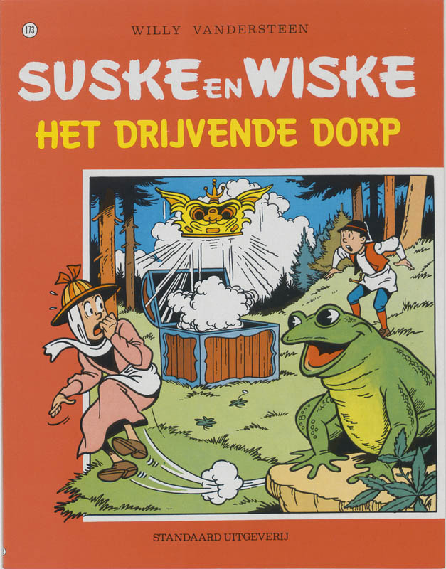 Suske en Wiske no 173 - Het drijvende dorp