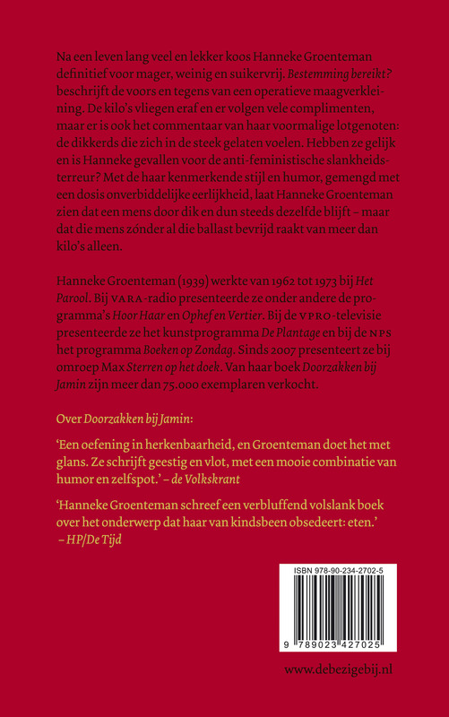 Bestemming bereikt? Bestemming bereikt? achterkant