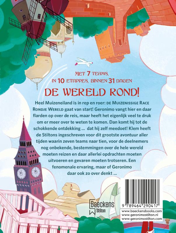 De wereld rond met Stilton... Geronimo Stilton achterkant