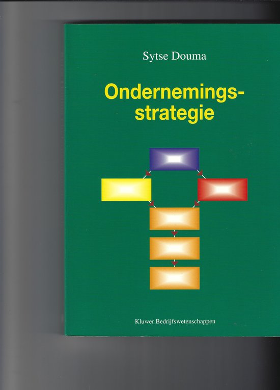 ONDERNEMINGSSTRATEGIE              PAG 370