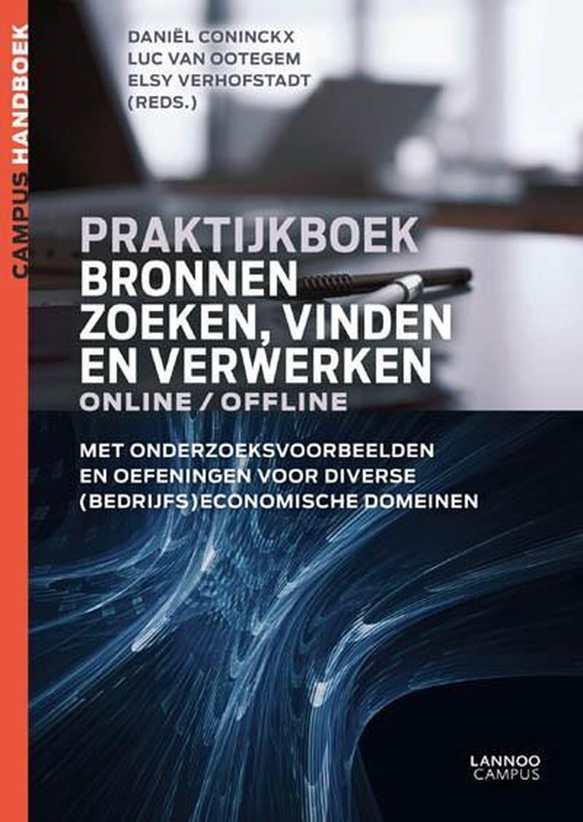 boekenbalie_9789401400893_cover Praktijkboek Bronnen zoeken, vinden en verwerken online/offline