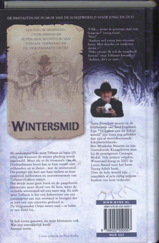 Wintersmid / Schijfwereld achterkant