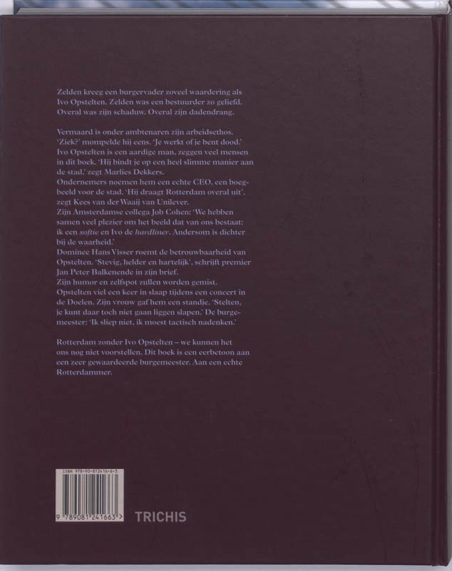 Opstelten / Historische publicaties Roterodamum Opstelten / Historische publicaties Roterodamum achterkant