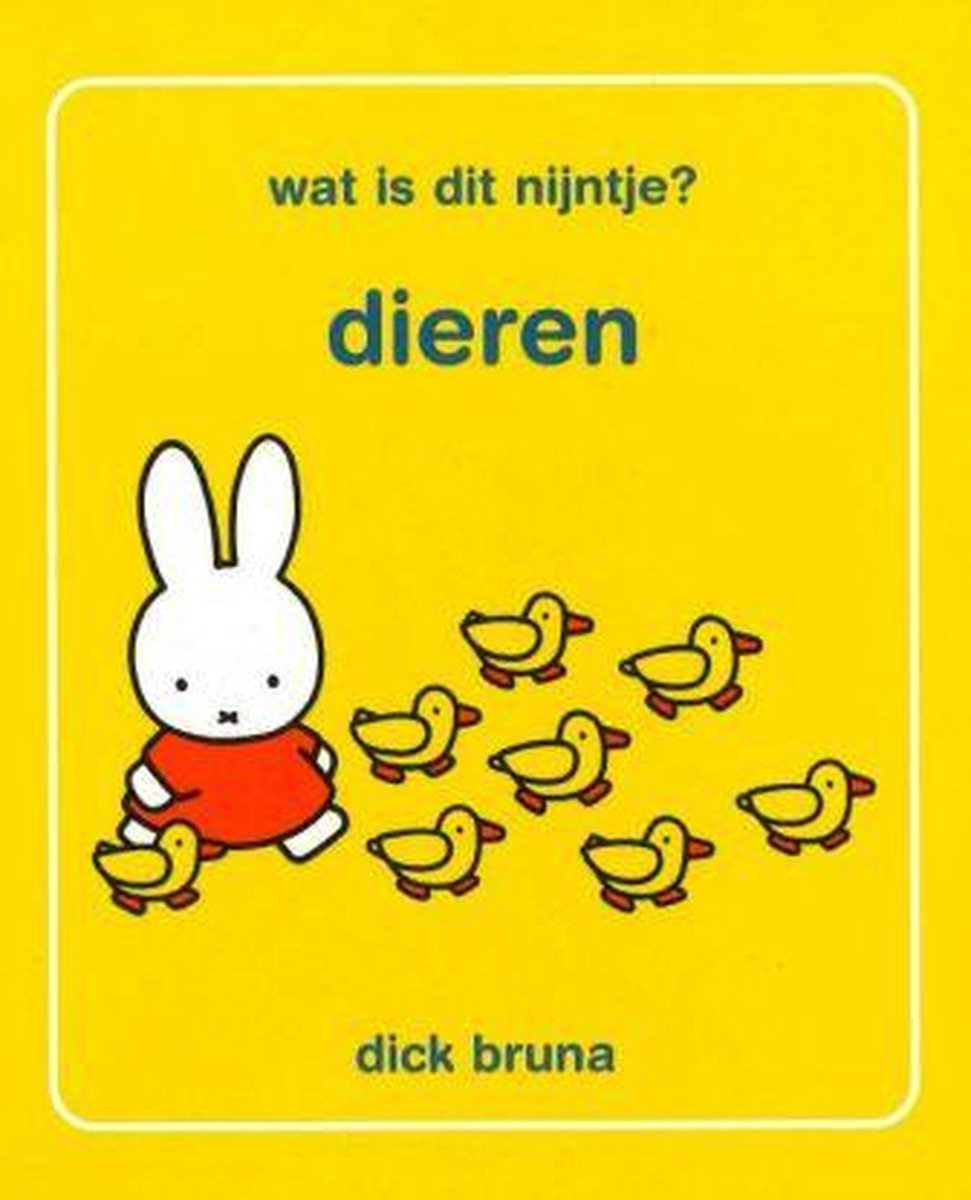 boekenbalie_9789056474171_cover Wat is dit Nijntje? Dieren / Nijntje