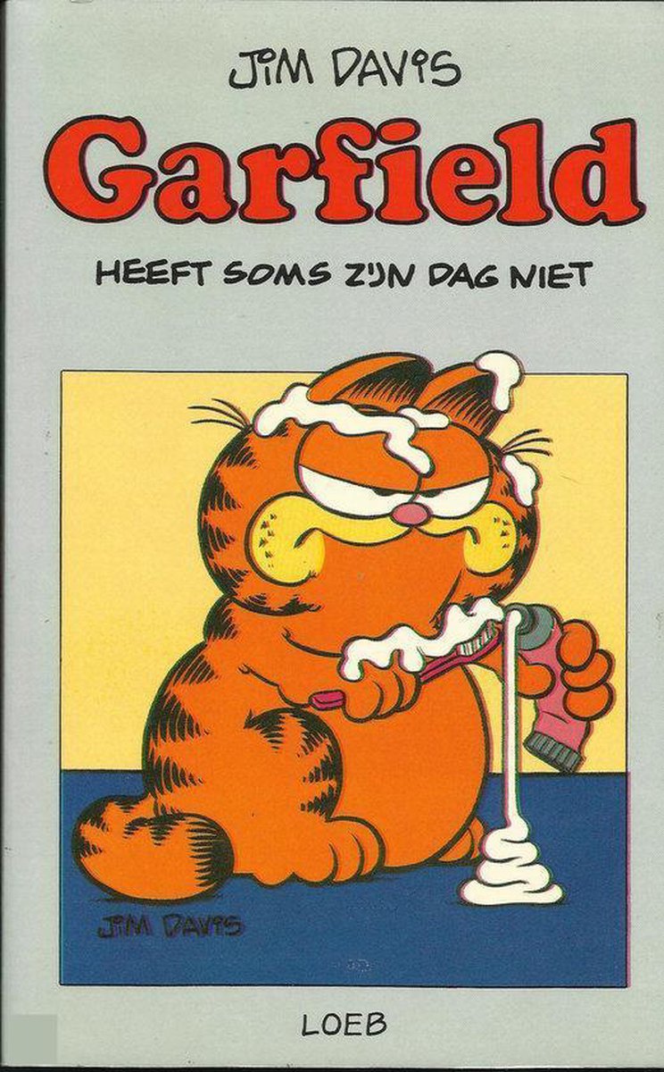 Garfield heeft soms zijn dag niet