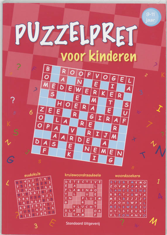 Puzzelpret voor kinderen 9-11 jaar