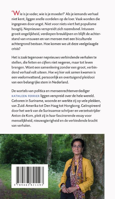Hoe wij hier ook samen kwamen achterkant