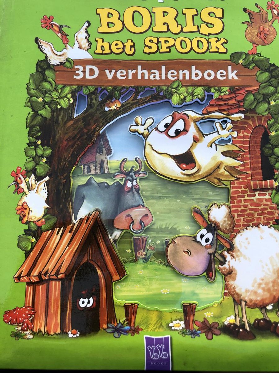 3D verhalenboek - Spook