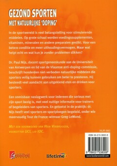 Gezond sporten met natuurlijke doping achterkant
