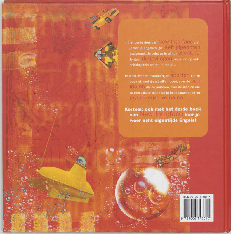 New Interface 3 red label Coursebook achterkant
