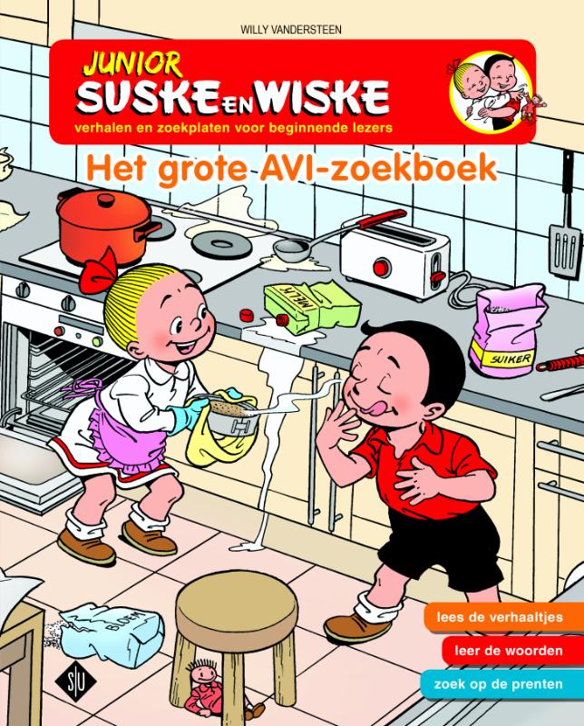 Junior Suske en Wiske - Het grote AVI zoekboek