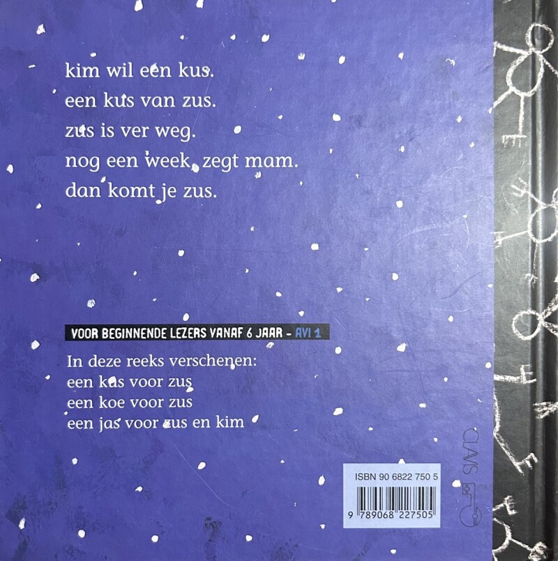 Een kus voor Zus / Avi 1 achterkant