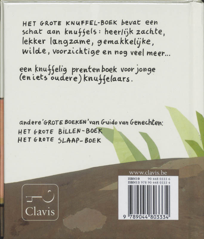 Het grote knuffelboek achterkant