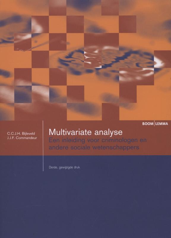 Boom studieboeken criminologie - Multivariate analyse