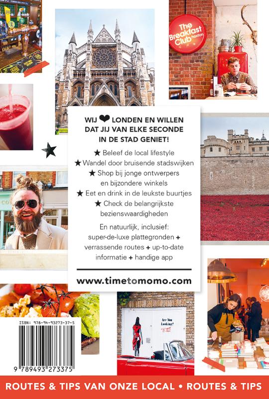 Londen / time to momo achterkant