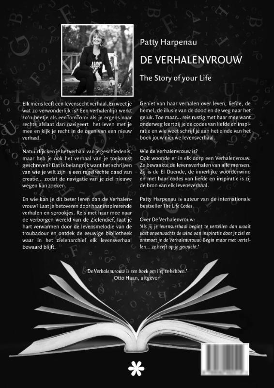 De Verhalenvrouw achterkant