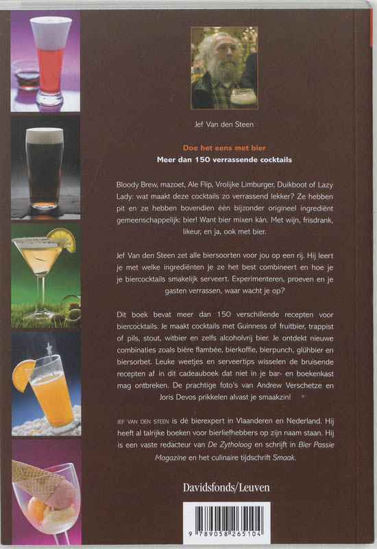 Doe het eens met bier achterkant