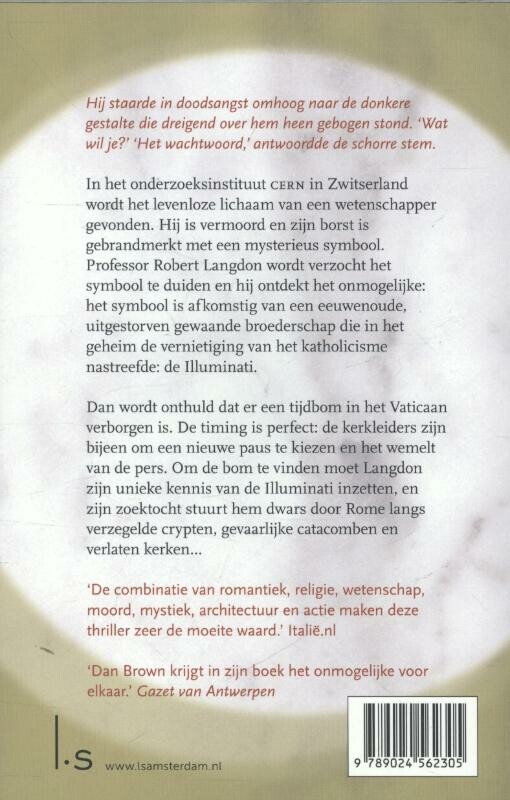 Het Bernini mysterie / Robert Langdon / 1 achterkant