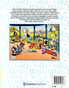 50 apenstreken van de Duckies / 50-reeks Disney / 14 achterkant