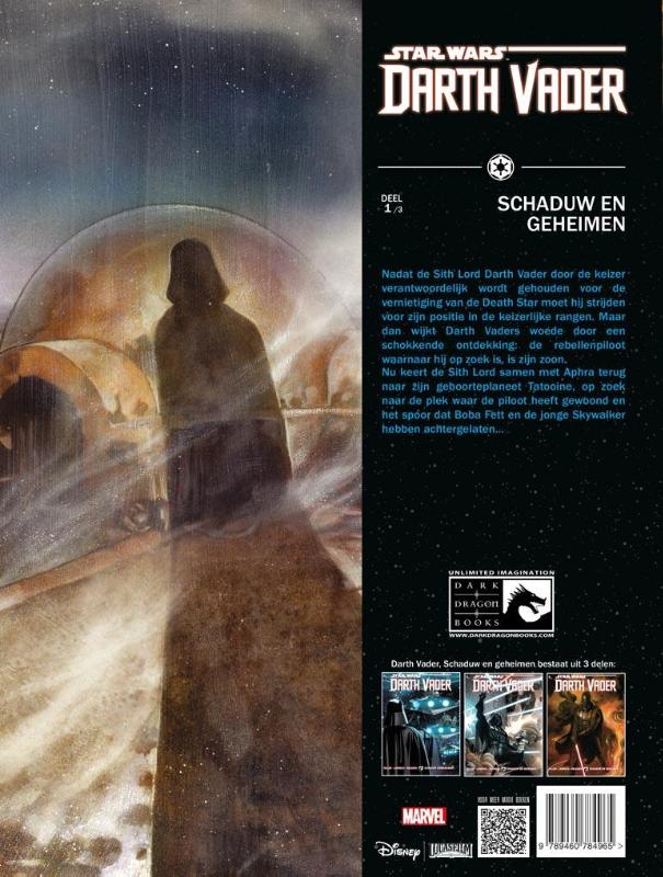 Schaduw en geheimen / 1 / Star Wars - Darth Vader achterkant