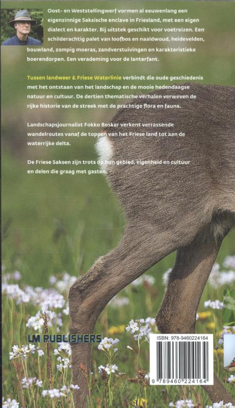 Tussen landweer & Friese waterlinie / De wandelknooppunten reeks / 1 achterkant