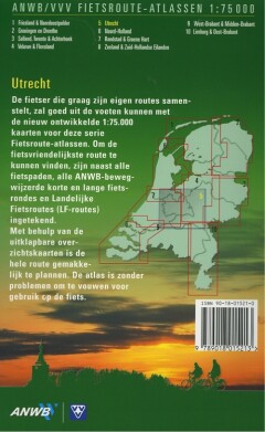 Utrecht / ANWB fietsrouteatlas achterkant