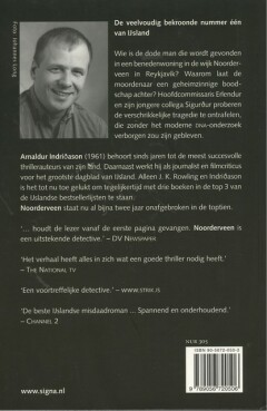 Noorderveen / Europese thrillers van wereldniveau achterkant